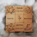 Kinder Holzwürfel Set