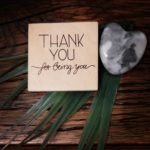 „Danke, Thank you, Merci…“ Holzmagnet