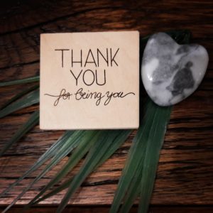 „Danke, Thank you, Merci…“ Holzmagnet