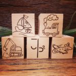 Holzwürfel „Fahrzeuge“