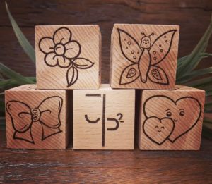 Holzwürfel „Liebe“