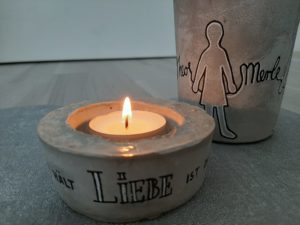 „Familie“ Teelichthalter Set