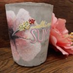 „Summer Hibiskus“ Teelichthalter